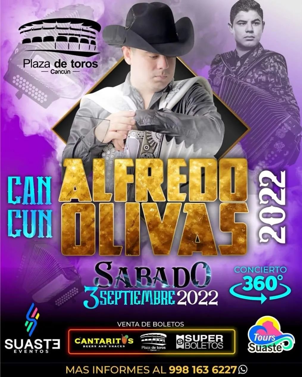 Alfredo Olivas en Cancún 2022 ️